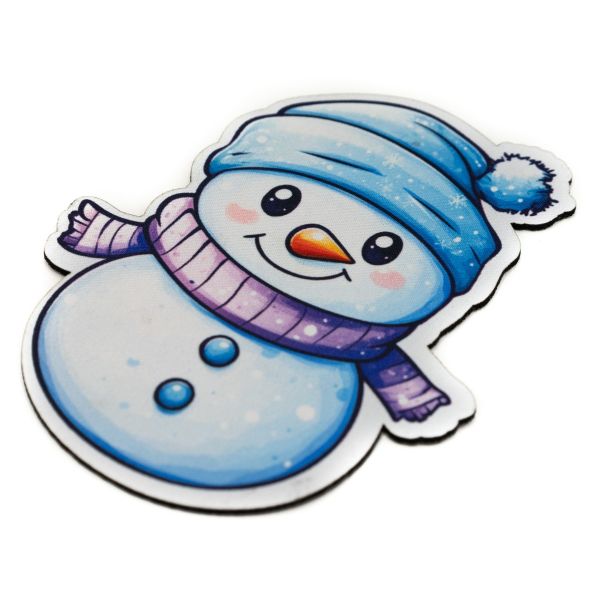 Mug coasters set - Snowmen - 4 pcs