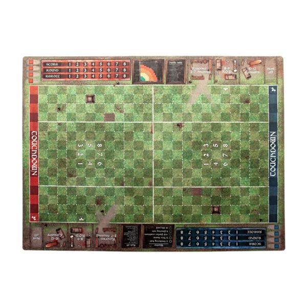 Blood Bowl / Blood Bowl 7s - Pitch 35.5" x 27.5" / 90cm x 70cm - single-sided rubber mat