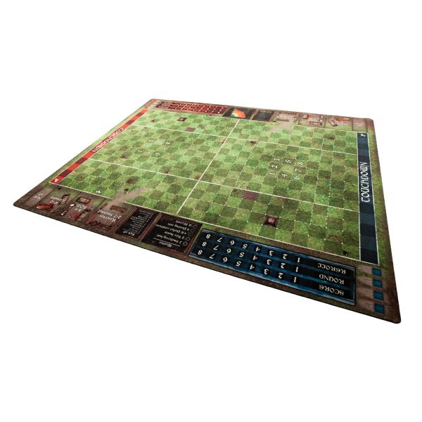 Blood Bowl / Blood Bowl 7s - Pitch 35.5" x 27.5" / 90cm x 70cm - single-sided rubber mat