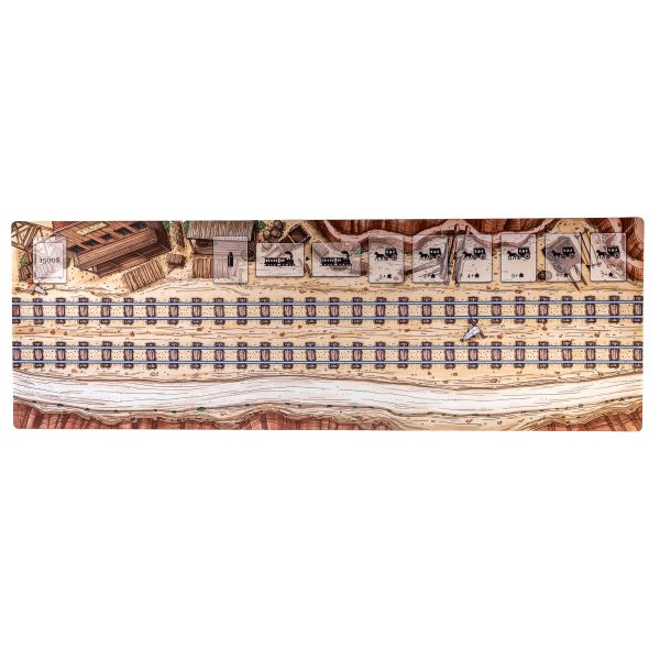 Rubber mat compatible with Colt Express 117 x 40 cm / 46" x 15,7"