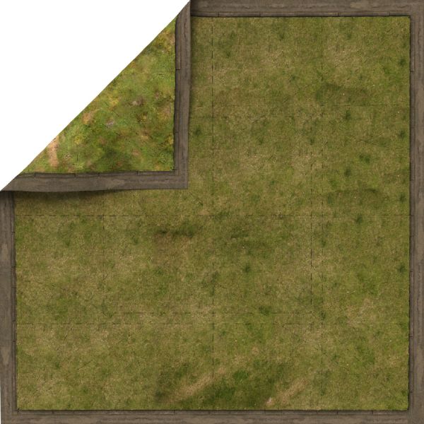 Malifaux Universal Grass, double-sided latex mat - 37" x 37" / 94 cm x 94 cm