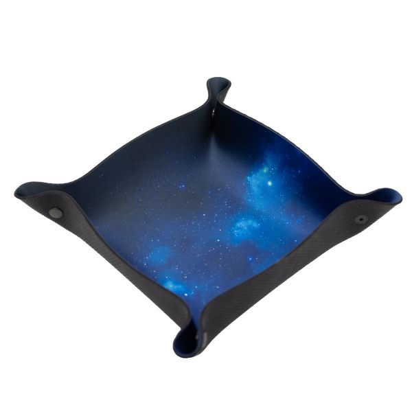 Dice Tray - Blue Nebula 22x22 cm