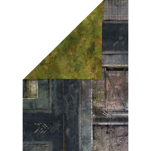 Future City 30”x22” / 76x56 cm - double-sided rubber mat