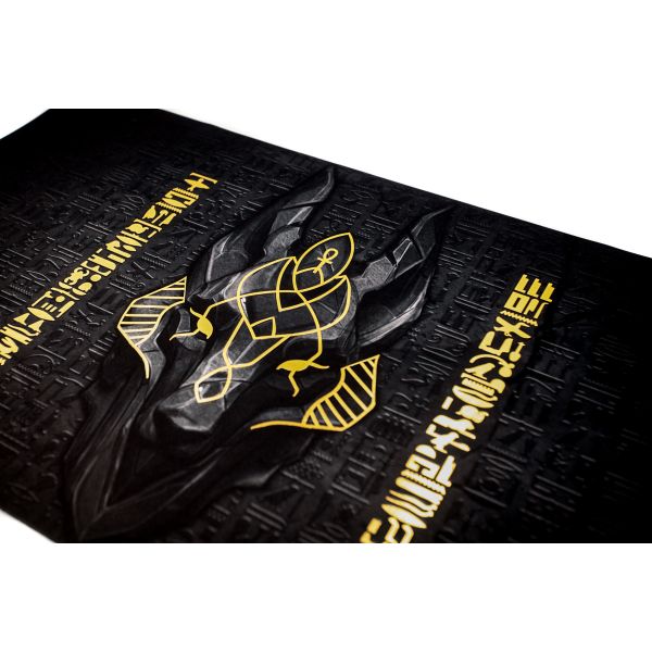 Anubis - Premium mat 61x35 cm with gold trim