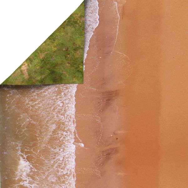 Beach 36”x36” / 91,5x91,5 cm - double-sided latex mat
