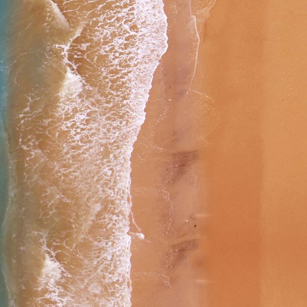 Beach 36”x36” / 91,5x91,5 cm - single-sided rubber mat