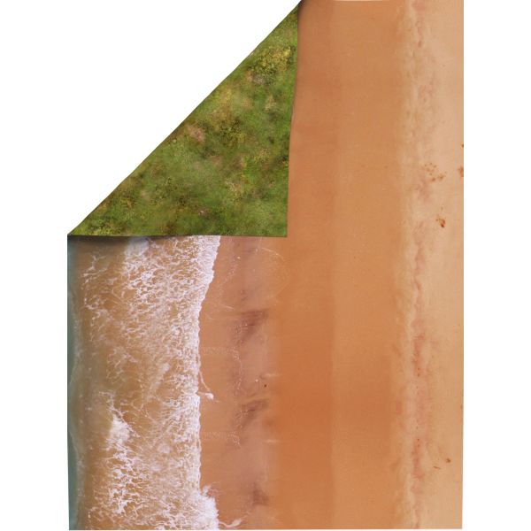 Beach 48”x36” / 122x91,5 cm - double-sided latex mat