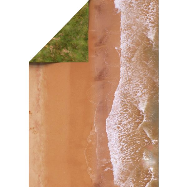 Beach 72”x48” / 183x122 cm - double-sided latex mat