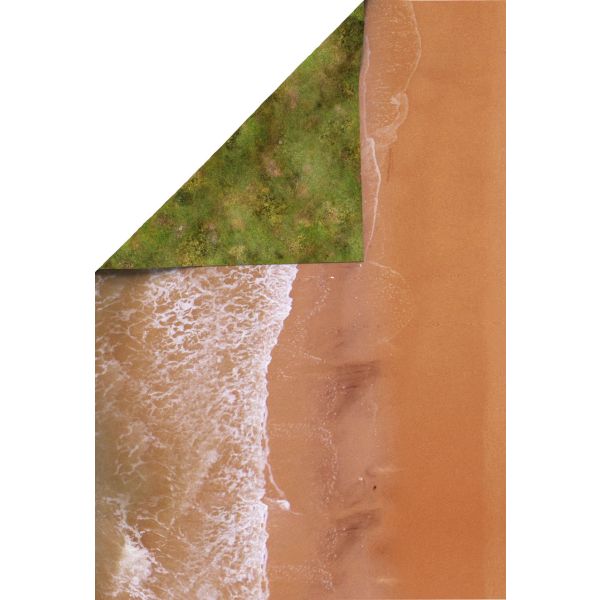 Beach 44”x30” / 112x76 cm - double-sided rubber mat
