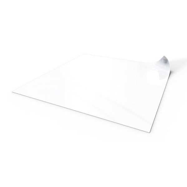 White 50x50cm - no grid - Dry-erase mat for RPG