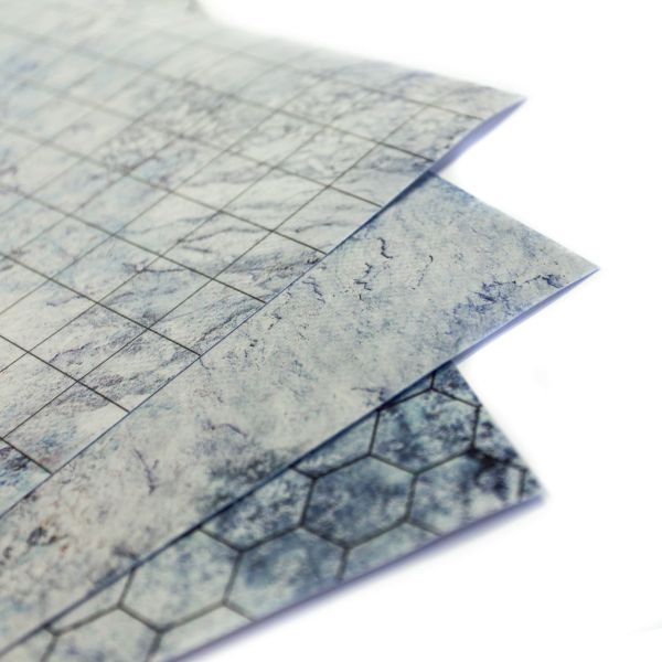 Snow - Dry-erase mat for Tabletop RPGs