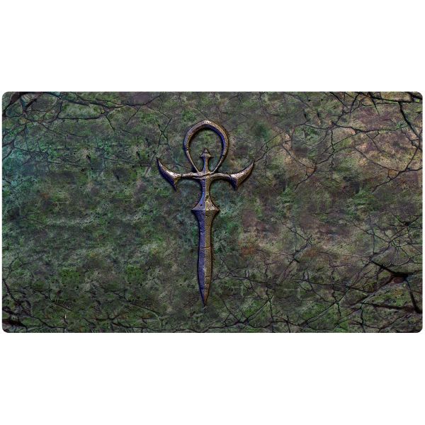 Vampiric Ankh 24"x14" / 61x35,5 cm - rubber mat for card games