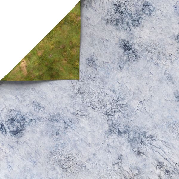 Ice 48”x48” / 122x122 cm - double-sided rubber mat