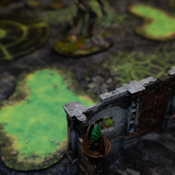 Green Blight battlefield 44”x30” / 112x76 cm - mat for wargames