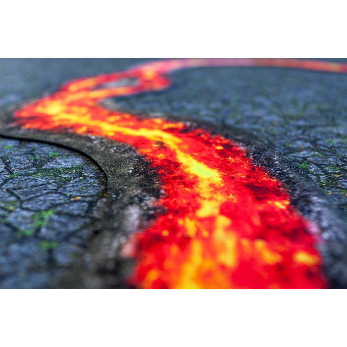 2D Modular rivers set - lava