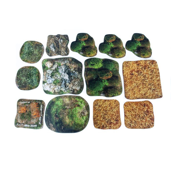 Tournament 2D terrains set  - Saga