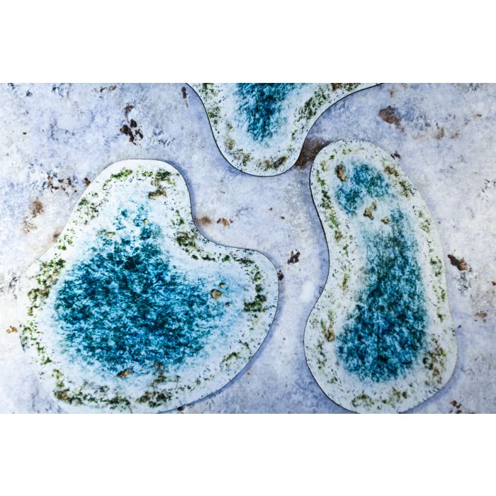 Rubber 2D terrain set - Winter pond