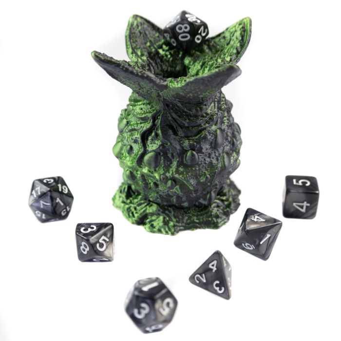 Dice Vault - Alien egg 7,2x7,1x8,4 cm