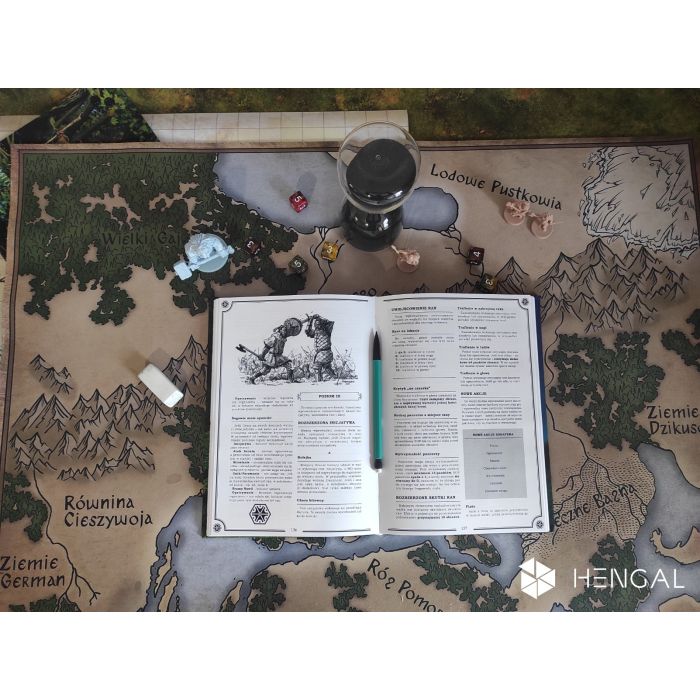 Slavs RPG - large world map 23,5"x31,5" / 60x80 cm