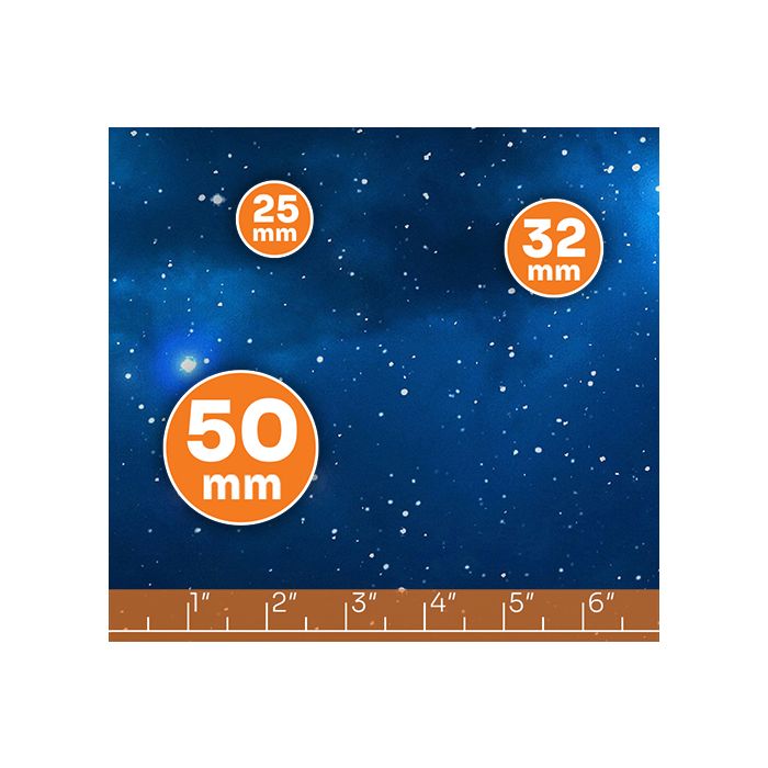 Blue Nebula 44”x30” / 112x76 cm - single-sided anti-slip fabric mat