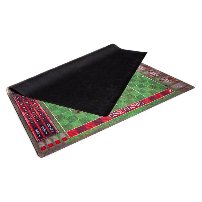 Pitch 35.5" x 27.5" / 90cm x 70cm - single-sided rubber mat compatible with Blood Bowl / Blood Bowl 7s