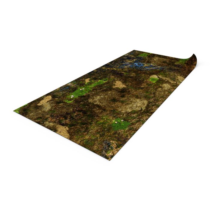 Muddy Ground 72”x36” / 183x91,5 cm - double-sided rubber mat