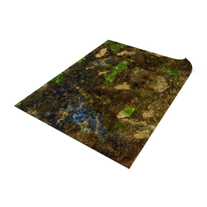 Muddy Ground 44”x60” / 112x152 cm - double-sided rubber mat