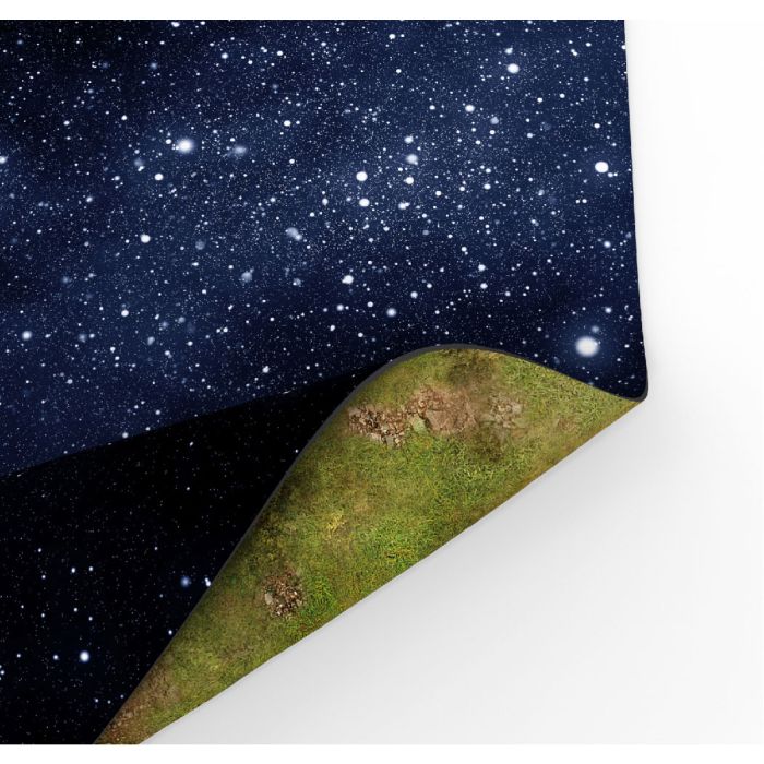 Milky Way 72”x36” / 183x91,5 cm - double-sided rubber mat
