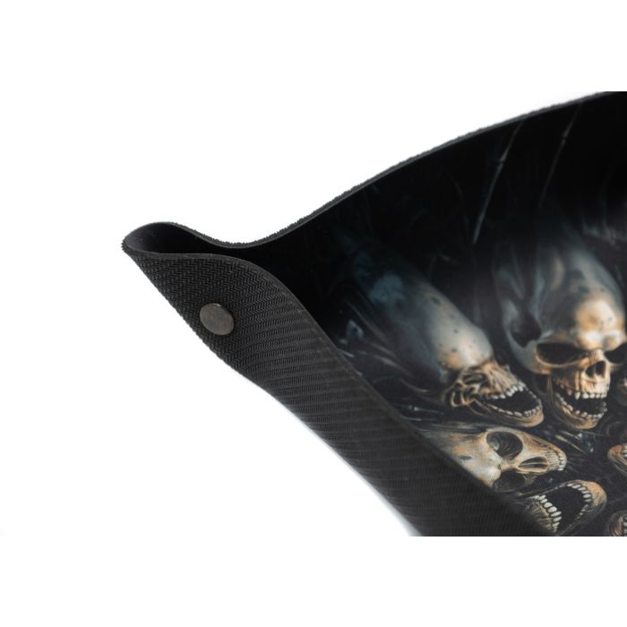 Dice Tray - Skulls 22x22cm