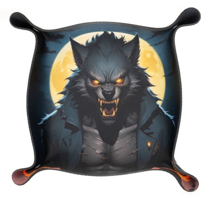 Dice Tray - Werewolf  22 cm x 22 cm