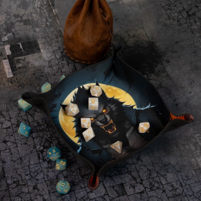 Dice Tray - Werewolf  22 cm x 22 cm