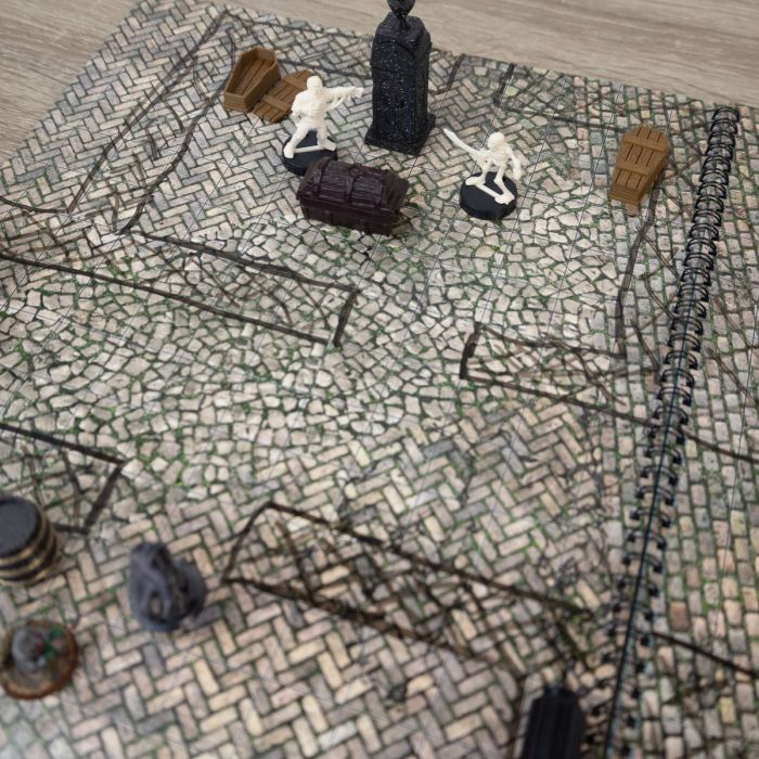 Fantasy Adventures book - A3 RPG Book with 14 detailed maps - square grid