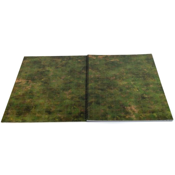 Fantasy Adventures book - A3 RPG Book with 14 detailed maps - square grid