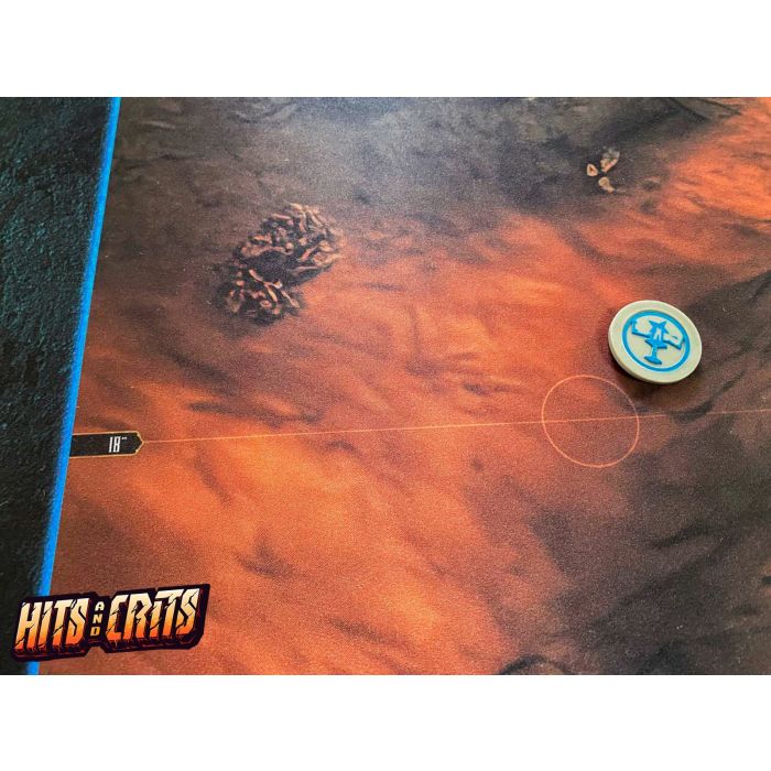 Hits and Crits - A Song of Ice and Fire one-sided rubber mat