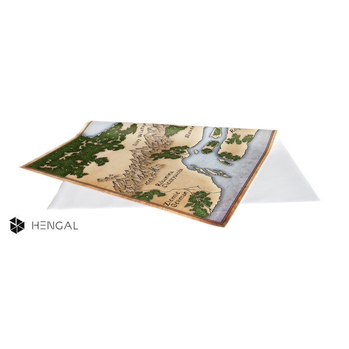 Slavs RPG - large world map 23,5"x31,5" / 60x80 cm