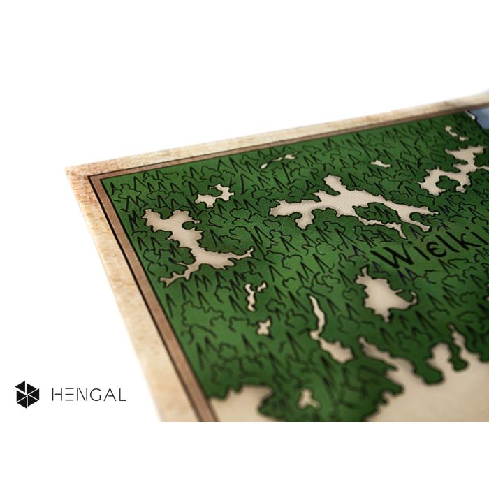 Slavs RPG - large world map 23,5"x31,5" / 60x80 cm