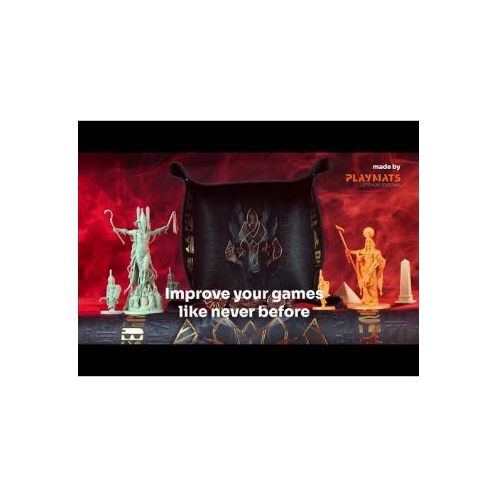 Anubis - Premium mat 61x35 cm with gold trim