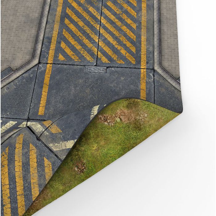 Infinity 48”x48” / 122x122 cm - double-sided rubber mat