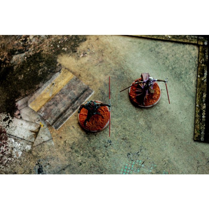 Junktown 48”x48” / 122x122 cm - single-sided rubber mat
