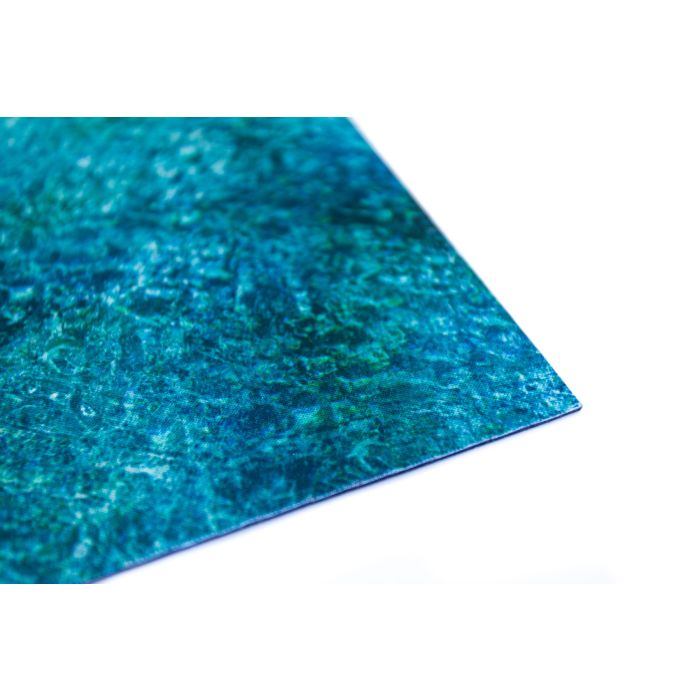 Lagoon 72”x36” / 183x91,5 cm - single-sided rubber mat