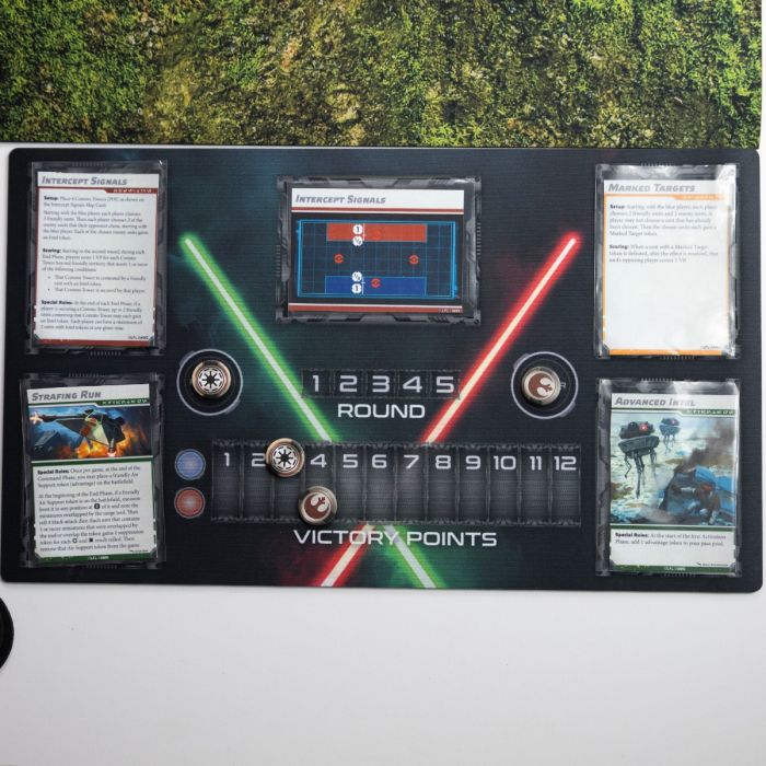 Rubber Battle Board compatible with Star Wars Legion 14" x 8" / 36 cm x 21 cm