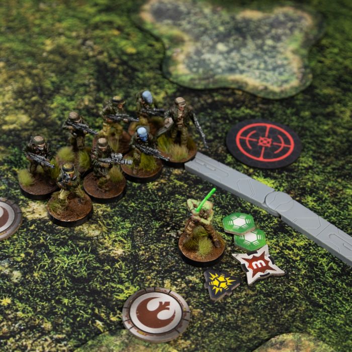 Rubber POI objective marker for Star Wars Legion 2"/ 5 cm - 8 pieces