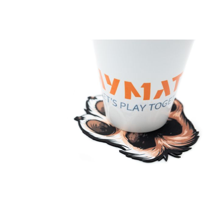 Mug coaster - Paw 11,8x13,4 cm / 4,6"x5,2"