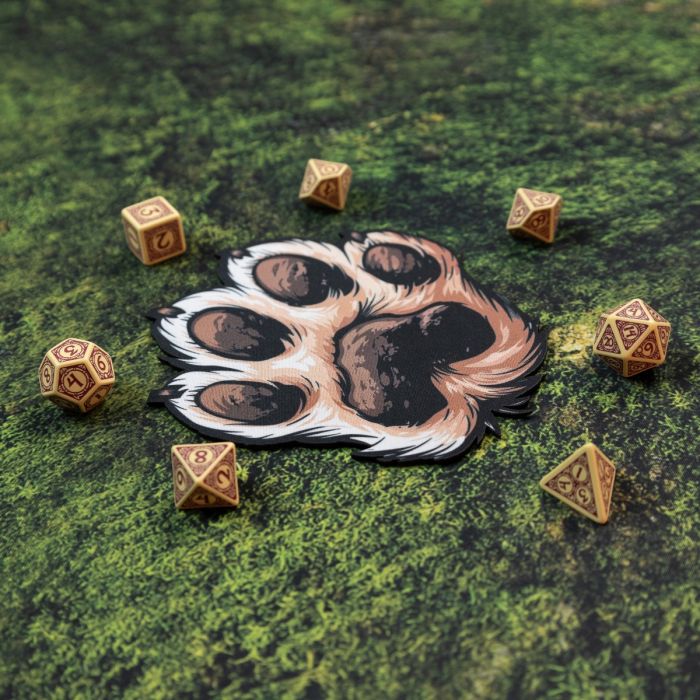 Mug coaster - Paw 11,8x13,4 cm / 4,6"x5,2"