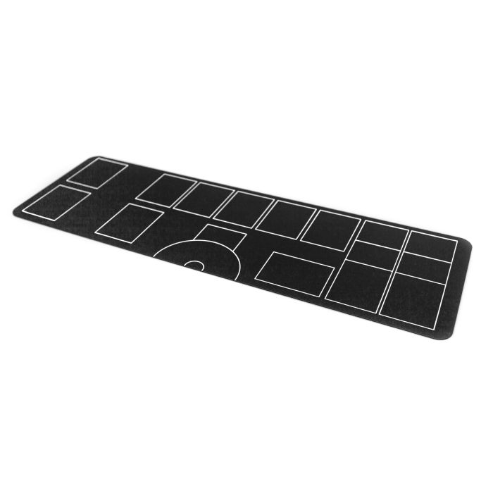 Minimalist rubber mat for 1 player compatible with Pokemon 69x22,5 cm