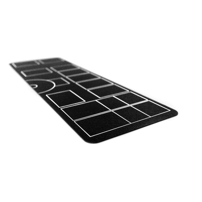 Minimalist rubber mat for 1 player compatible with Pokemon 69x22,5 cm