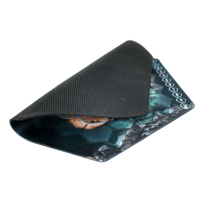 Rubber mat compatible with Neuroshima Hex 13" x 11,5" / 33cm x 29cm