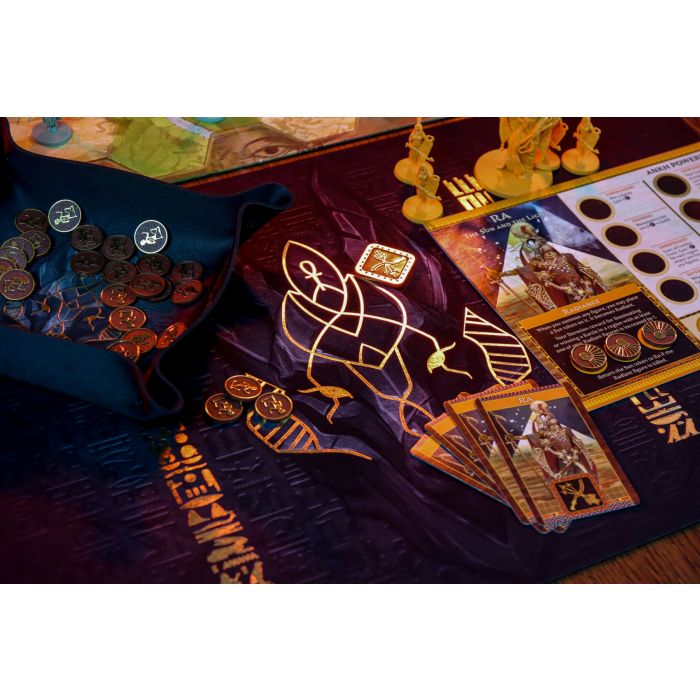 Anubis - Premium mat 61x35 cm with gold trim