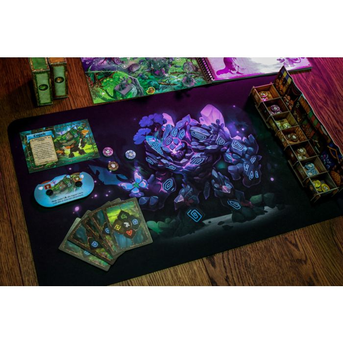 Magic Golem - Premium mat 61x35 cm glowing in the dark