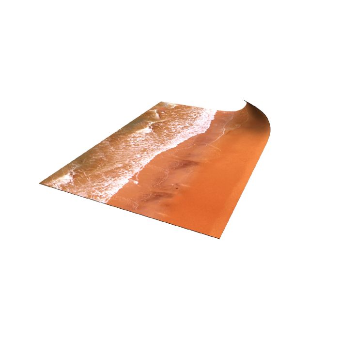 Beach 44”x30” / 112x76 cm - single-sided anti-slip fabric mat